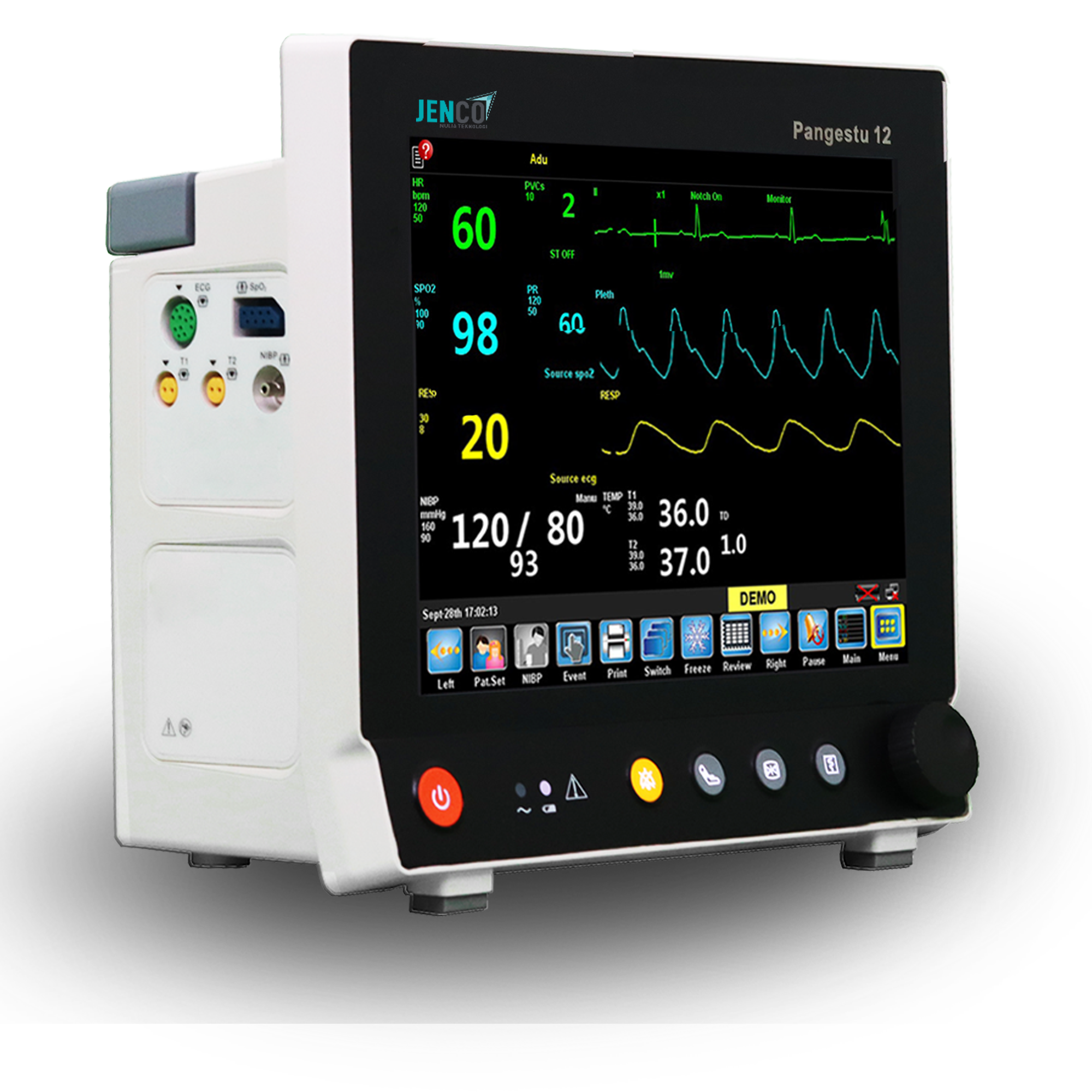 Multi Parameter Patient Monitor 12" Printer (PANGESTU 02-01-01)